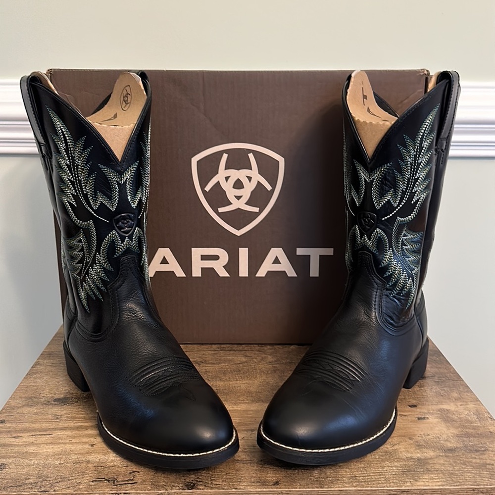 Ariat Men’s Heritage Stockman Boots - Black